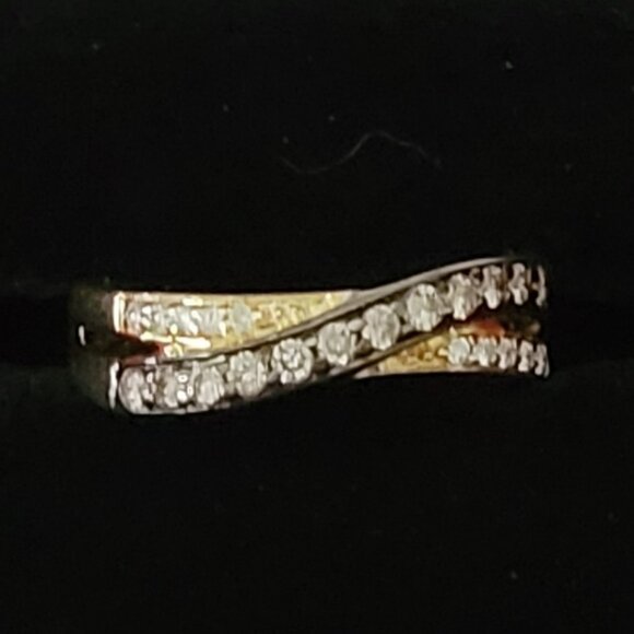 Stunning Two-Tone Ring by Kay Jewelers - Picture 2 of 6